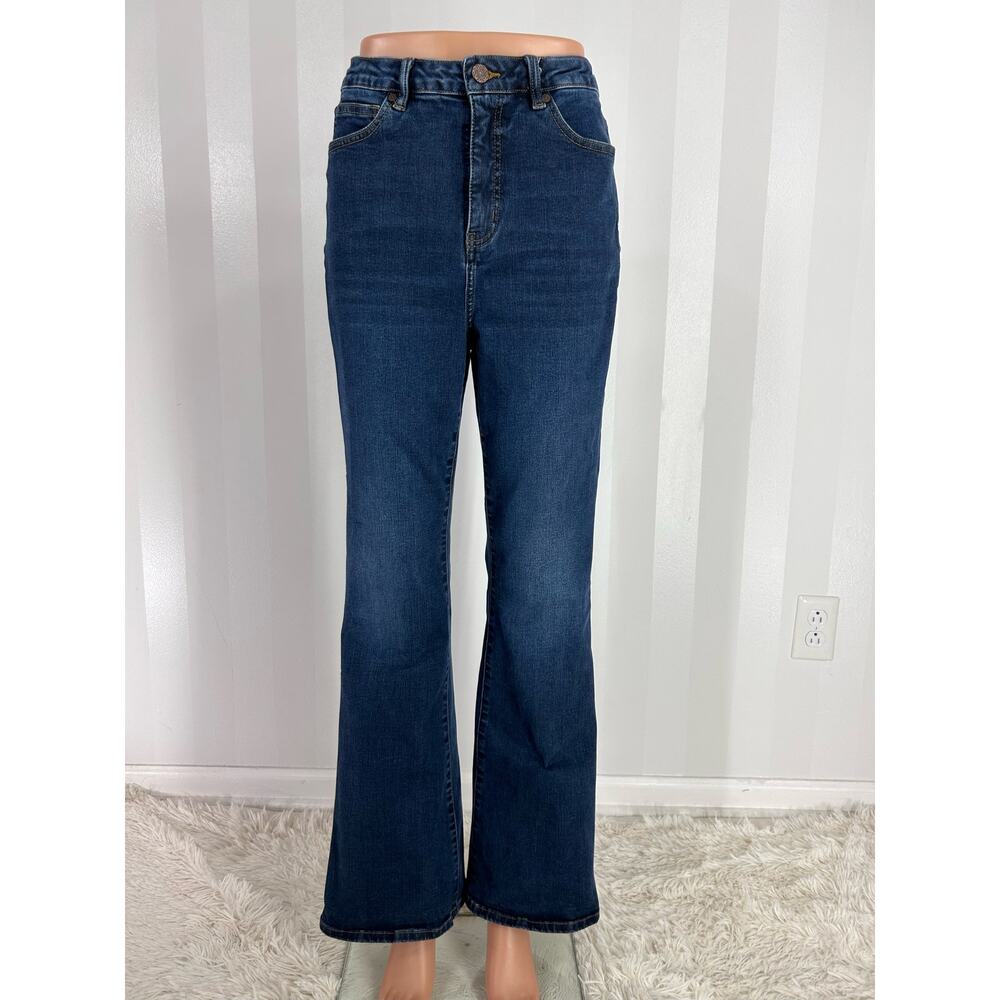 SOFT SURROUNDINGS Women’s Distressed Bootcut Jeans Sz 10